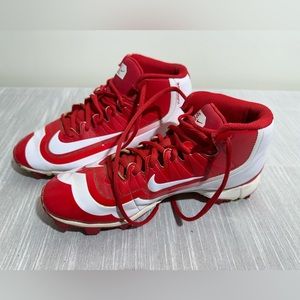 Nike Huarache High Top Baseball Cleats